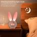 Buy Baby Rabbit Alarm Clock - Pink Light & Sound Wake Up Lamp for Kids | Best Gift for Children - Buy Online on GoSupps.com