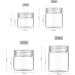 Tianzd 12-Pack 50ml Brown Plastic Empty Cream Cans with Black Lids & 6 Spatulas - Ideal for Cosmetics & Skincare - International Shipping Available - Buy Online on GoSupps.com
