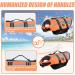 Emust Dog Swimming Vest - Reflective Lifeguards for Small Dogs | Safety Life Jacket with Rescue Handle for Swimming & Boating - Orange - Buy Online on GoSupps.com