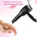 KUIKUI Hands-Free Hair Dryer Wall Holder with 360 Degree Rotation and Strong Suction Cup - Buy Online on GoSupps.com