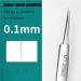 AOYHJA Blackhead Removal Tweezers - Stainless Steel Curved Hook for Acne, Pimples, Blemishes - Precision Tool for Splinter and Ingrown Hair Removal - Buy Online on GoSupps.com