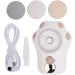 Electric Feet Callus Removal Kit Foot Scrubber Rechargeable Portable Ambient Light Design Electronic Foot File for Dead Skin - Buy Online on GoSupps.com