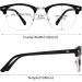 TR90 Lightweight Blue Light Blocking Eyeglasses for Men & Women - Bald FT0522 Black Readers - Buy Online on GoSupps.com