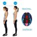 ELzEy Posture Corrector Back for Men and Women Back Posture Brace Clavicle Support Stop Slouching and Hunching Adjustable Back Trainer (Color : Black Size : Small) Full moon lofty ambition - Buy Online on GoSupps.com
