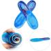 Orthotic Silicone Gel Insoles - Shock Absorbing Full Length for Unisex Boots & Sports Shoes (Medium Size UK 6-8) - Buy Online on GoSupps.com