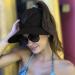 Muryobao Women's Sun Visor Hat | Wide Brim UPF 50+ UV Protection Beach Cap - Black - Buy Online on GoSupps.com