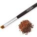 Duo Eyebrow Brush & Spoolie by Impora London. Flat Angled Brush Perfect for Lining / Shaping Brows. Use with Gel Cream or Powder Colours. Spoolie for Brows or Lashes. - Buy Online on GoSupps.com