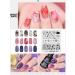 KADS 5Pcs Christmas Nail Stamping Plate - DIY Manicure Tool with Santa, Snowflake, Elk Designs - Buy Online on GoSupps.com