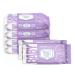 Nice 'n CLEAN Skin Care Baby Wipes Unscented 56ct (6-Pack) | Ideal for Sensitive Skin | Hypoallergenic Plastic-Free Plant-Based Wet Wipes 56 Count (Pack of 6)