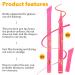 Pink Coral Liquid Wing Eyeliner Stamp Set - Waterproof Colored Eye Liners 2Pcs Pack - Buy Online on GoSupps.com