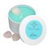 Gem Candle in White: Love