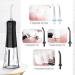Alinkey Cordless Water Flosser - Portable & Rechargeable, 5 Jet Tips, IPX7 Waterproof, Ideal for Travel, Braces & Bridges Care - Buy Online on GoSupps.com