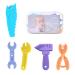 Tools Teething Toys | Safe Silicone Chew Toys Teething Toys - Soft Tools Teether Toys BPA Free Silicone Tool Shaped Toys for Toddlers Birthdays Christmas Gifts Kumprohu - Buy Online on GoSupps.com