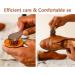 Premium Horse Hair Shoe & Boot Brush Set with Wooden Handles - Brown - Buy Online on GoSupps.com