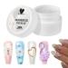 Nail Sculpting Gel - 3D Solid Nail Modeling Gel - 5ml Non-Sticky Manicure for Sculpting Extensions and Design for Women at Home Salons