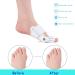 Bunion Corrector for Women - Hallux Valgus Brace Splint Pads (2 Pcs) | Bunion Toe Separators Straightener - Buy Online on GoSupps.com