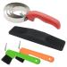 JVHLOV Horse Brushes Horse Grooming Kit Horse Hoof Pick Includes All Types of Horse Hair Brush Curry Comb and Hoof Pick