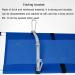 Aluminum Alloy Folding Stretcher Portable First Aid Thickened Stretcher Medical Simple Rescue Stretcher for Mobile Injured Mountain Rescue - Buy Online on GoSupps.com