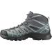 Salomon Women's X Ultra Pioneer Mid Climasalomon Waterproof Boots - Size 9.5 - Ebony/Stormy Weather/Wine Tasting - Buy Online on GoSupps.com