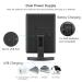WEILY Tri-Fold Makeup Mirror with 21 LED Lights, Touch Screen, 1x2x3x Magnification - Black | Perfect Gift for Women - Buy Online on GoSupps.com