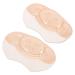 1 Pair Heel Wear Stickers Heel Protectors for High Heel Shoes Heel Pads for Shoes Wear-Resistant Heel Cushions Comfortable Heel Pads Supple Heel Cushions Convenient Heel Stickers Beige 9.00X5.50X0.50CM
