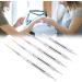 5 Nail Art Brushes with Double Ended Detail Drawing Fine Tip Dotting Pens for Home DIY Salon Manicure Nail Art Design Tools - Buy Online on GoSupps.com