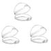 duhe189014 Schnuller case portable dust density and transparent allinonesilicail pacifier with pp storage box bpafrei pacifier holder narcza shield case amiable