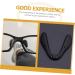 Gleavi 3ST Glasses Nose Pads U-Shaped Anti-Metal Cushions for Reading Glasses | Spare Parts for Comfort & Support | 3.6x3cm Ideal for Kids & Bike Use - Buy Online on GoSupps.com