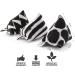 CanadianCat Company | Set of 3 Mini Pyramids | Black-White Catnip Pillows for Cats - Cuddly & Fun - Buy Online on GoSupps.com