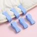 Bephible Towel Safety Clips - 6 Reusable Elastic Bedding Fastening Clips | Prevent Slippage in Kitchen & Home - Slippery Gray - Buy Online on GoSupps.com