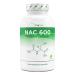 NAC - N-Acetyl L-Cysteine 180 Capsules with 600 mg Each - 6 Month Supply - Vegan - Highly Dosed - Premium Quality