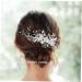 Ipetboom Wedding Hair Comb Tiara Combs Crystal Hair Comb Rhinestone Hair Comb Rhinestone Comb Bride Wedding Millet Beads Bride Comb - Buy Online on GoSupps.com