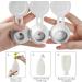 Inverted Bottle Lid - Inverted Leak-Proof Bottle Lid | White Bottle Lid Set No Waste Bottle Lids for Condiment Containers Shampoo Bottle - Buy Online on GoSupps.com