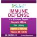 Safrel Strong Immune Support: Quercetin 500mg, Zinc Picolinate 100mg, Vitamin C 1000mg, D3 1000IU - 60 Capsules | Made in USA | Vegan - Buy Online on GoSupps.com