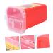 Safety Razor Holder & Blade Disposal Container - Healeeved Needle Drainage Etui Sharp Objects Garbage Can Red 15.4x9.5cm - Buy Online on GoSupps.com