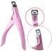 Restly(TM) Acrylic False Nail Tip Clipper Cutter Pink - Buy Online on GoSupps.com