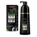 Black Hair Dye Shampoo for Gray Hair DEXE Semi-Permanent Hair Color Shampoo for Women and Men Simple to Use and Lasts 30 Days-Fast Acting Herbal Ingredients and Ammonia Free (14 Fl oz)