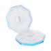 Aluminum Alloy Medicine Box Cutter Storage Boxes Medicine Cutter Pulverizer Splitter Cutter Tablet Cutter Holder Medicine 8.7x8.7cm Blue