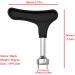 Golf Shoe Spikes Wrench - Universal Zinc Alloy Spike Removal Tool - Buy Online on GoSupps.com