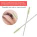 Disposable Eyelash Brushes Multicolor Mascara Wands Eyebrow Spoolie Applicator with Crystal Handle Eyeshadow Brow Separator Bristle Tool for Makeup Supplies Eye Lash Extensions Kits(Green) - Buy Online on GoSupps.com