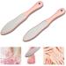 JOCXZI Foot Rasp Made of Double-Sided Stainless Steel - 1 Piece Callus Remover Callus File Portable Foot Care for Removes Dead Callus Removal and Shrinked Skin Calluses - Buy Online on GoSupps.com