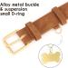 Beirui Soft Padded Leather Dog Collar - Comfortable & Durable for All Sizes | High-Quality Alloy Fittings | Brown Neck 28-38cm Width 2cm - Buy Online on GoSupps.com