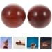 Magiclulu Handball Fitness Balls - Handwritten Wooden Massage Balls for Relaxation & Therapy | Premium Mahogany & Jade Beads - Buy Online on GoSupps.com