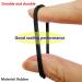 Qrity 6-Piece O-Ring Sealing Rubber - Flat Seals for Hose Connections OD 45mm ID 39mm - Durable Round Seals for Optimal Performance - Buy Online on GoSupps.com