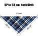 SLSON 14 Pack Dog Bandanas Plaid Dog Scarf Washable Triangle Pet Bibs Kerchief for Puppy Small Dog and Medium Dog Cat Pets - Buy Online on GoSupps.com