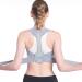 BLACKNANA Back Support Corrector Clavicles Spine Shoulder Support Belt Back Anti-Humpback Corrector for Women Men Gray Blue