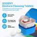 Buy PREMIUM Denture Cleaning Kit | 2x Cleansing Baths Strainer Baskets Soft-Bristle Brushes & 390 Tablets | Best Denture Cleaners for Bright Fresh Smiles - Buy Online on GoSupps.com