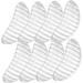 FRCOLOR 8 Pairs Striped Arch Pads Insoles for Men - Non-Slip Cushioning Shoe Inserts for Maximum Comfort and Support - Buy Online on GoSupps.com