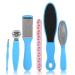 8 pieces pedicure tools kit professional foot file foot raspic care tool scraper pedicure rasp tools to remove the hard ...