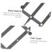 Didiseaon Eyebrow Scale Brow Mapping Ruler Adjustable Eyebrow Ruler Balance Measuring Ruler Second Generation 16X4.5X0.6CM Black - Buy Online on GoSupps.com